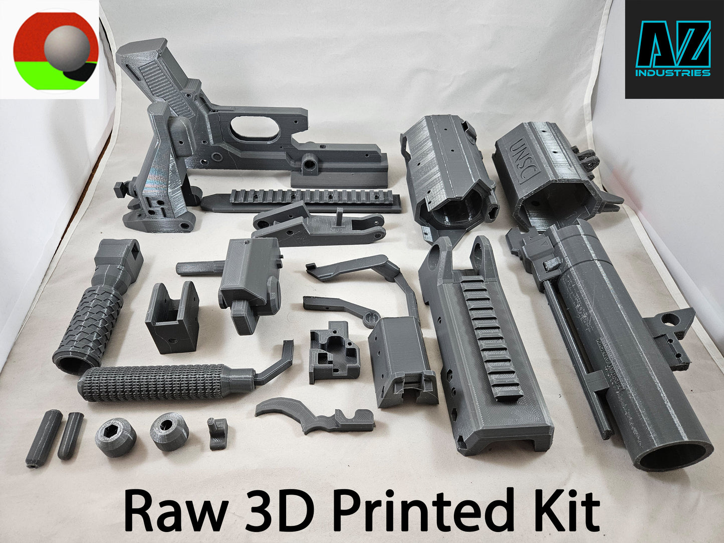 3D Printed M319 IGL Airsoft Conversion Kit – Halo Inspired