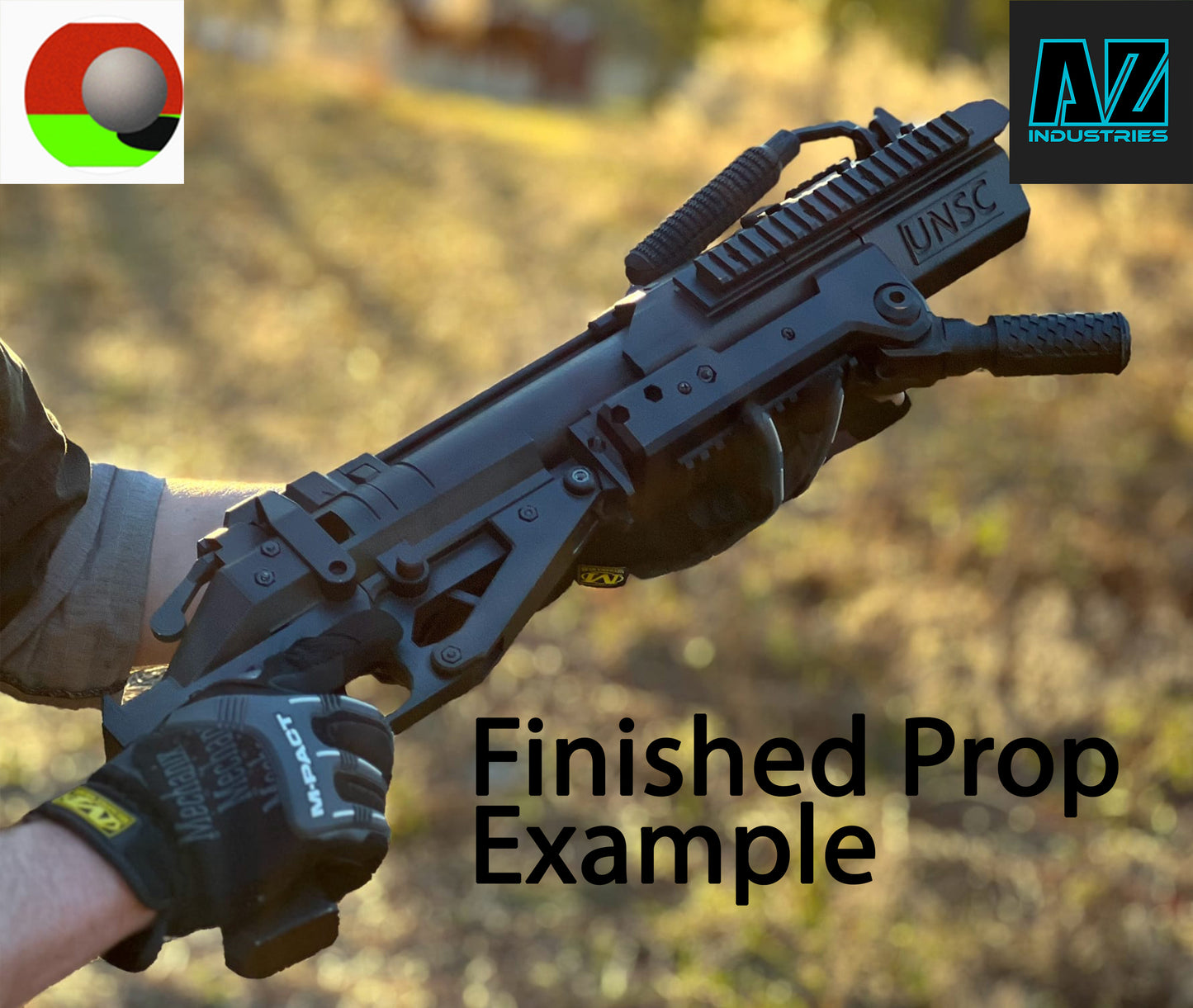 3D Printed M319 IGL Airsoft Conversion Kit - Halo Inspired