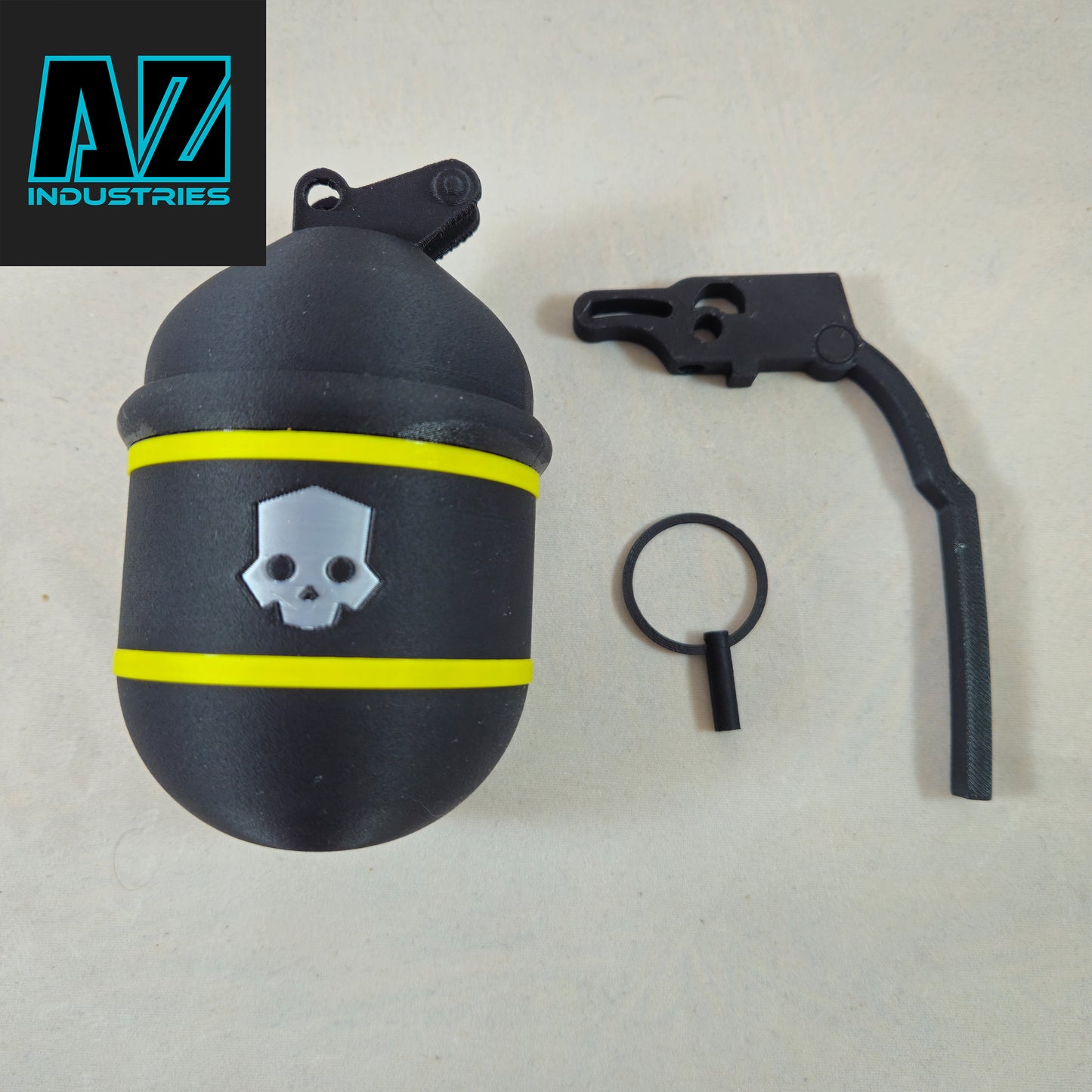 3D Printed Helldivers 2 Frag Grenade Replica