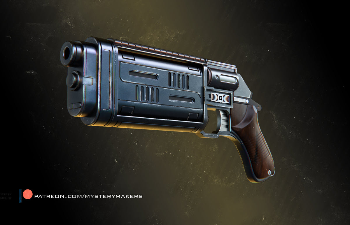 3D Printed MW-20 Bryar Pistol Replica Kit – Andor Inspired