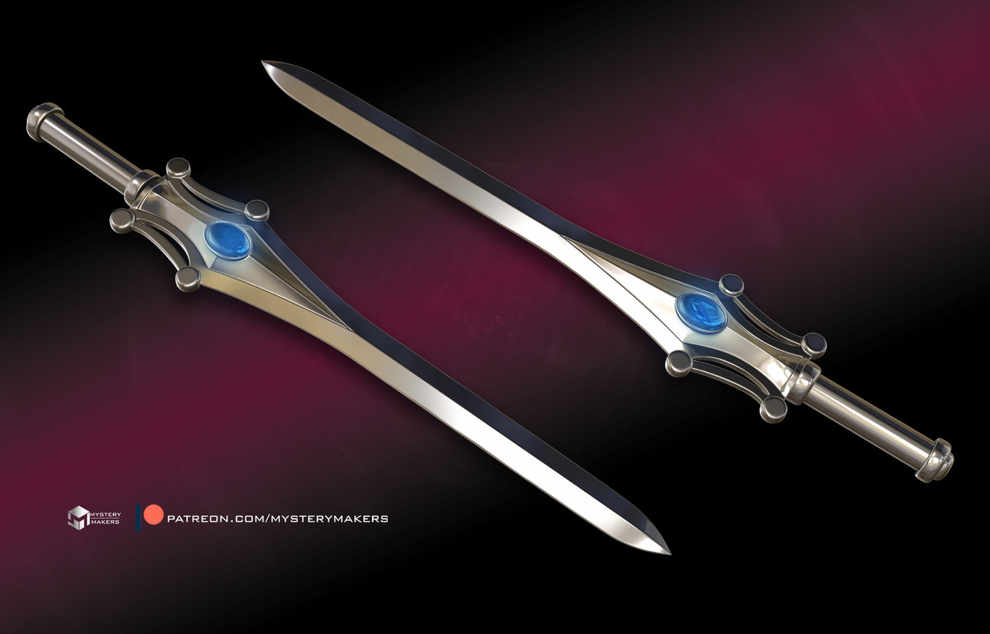 3D Printed She-Ra Sword Replica Kit – Princess of Power Inspired
