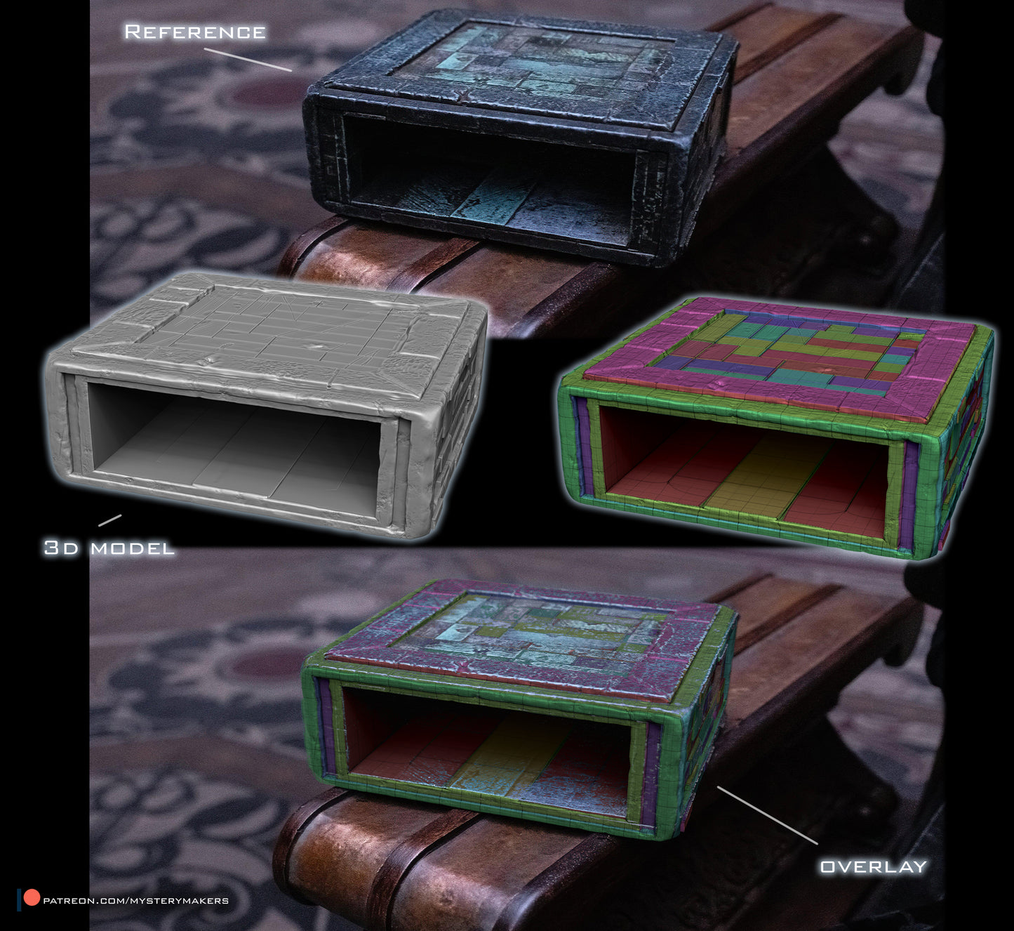 3D Printed Bene Gesserit Pain Box Replica – Dune Inspired
