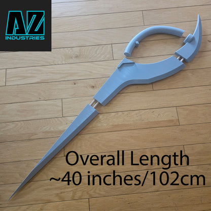 3D Printed Sangheili Curved Blade Replica Kit – Halo Inspired