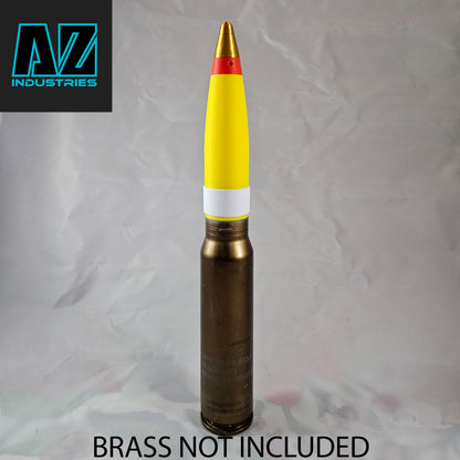 3D Printed 30mm Brass Topper – HEI or TP Replica
