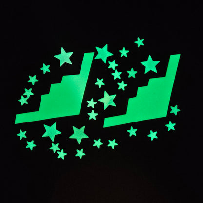 Stack Packs – Glow-in-the-Dark Military Aircraft & Star Set