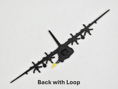 3D Printed Military Aircraft Wreath Decorations – Set of 4