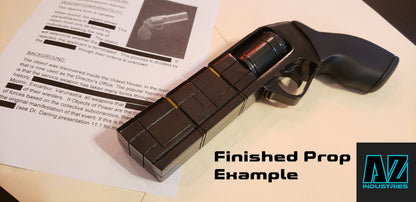 3D Printed Control Service Weapon Replica Kit