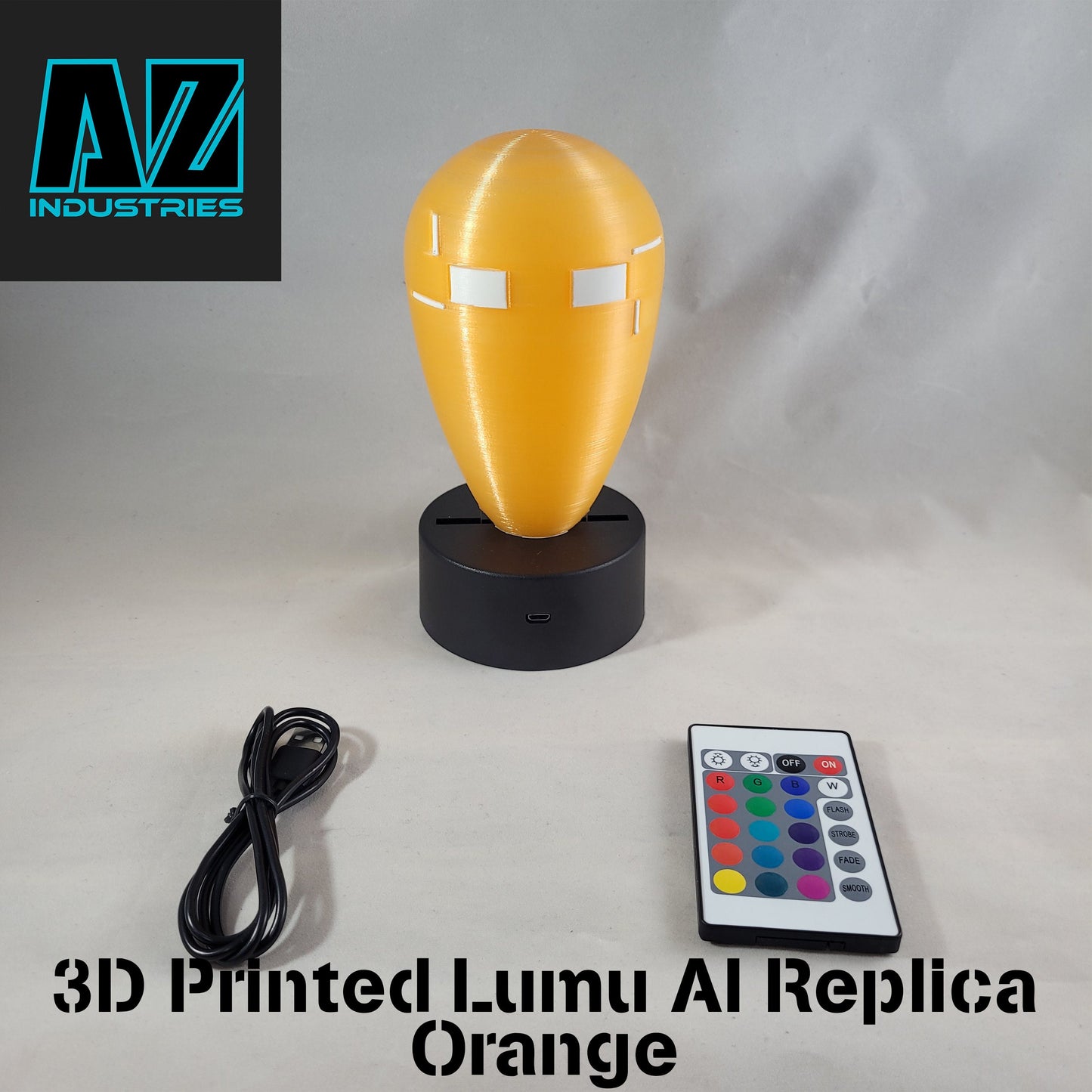 3D Printed Halo Infinite Lumu AI Lightup Desk Buddy