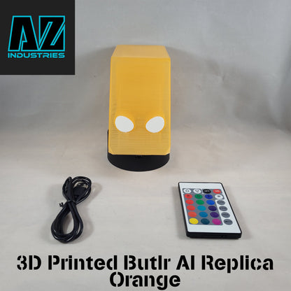 3D Printed Butlr AI Light-Up Desk Buddy – Halo Infinite Inspired