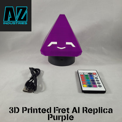 3D Printed Fret AI Light-Up Desk Buddy – Halo Infinite Inspired