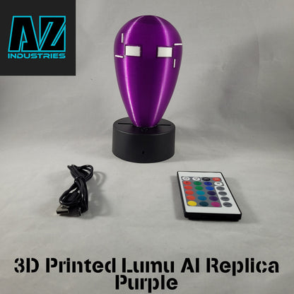 3D Printed Lumu AI Light-Up Desk Buddy – Halo Infinite Inspired