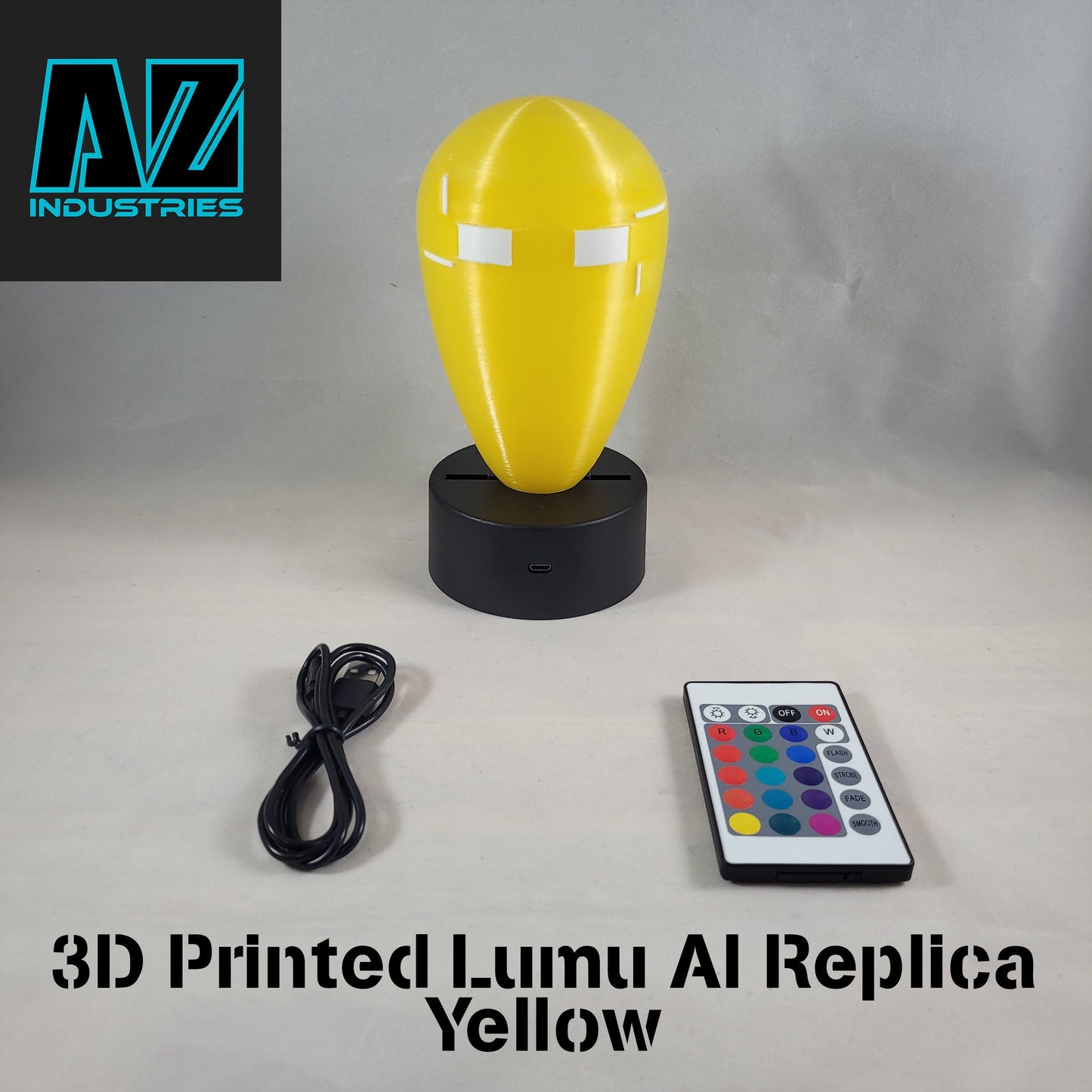 3D Printed Halo Infinite Lumu AI Lightup Desk Buddy