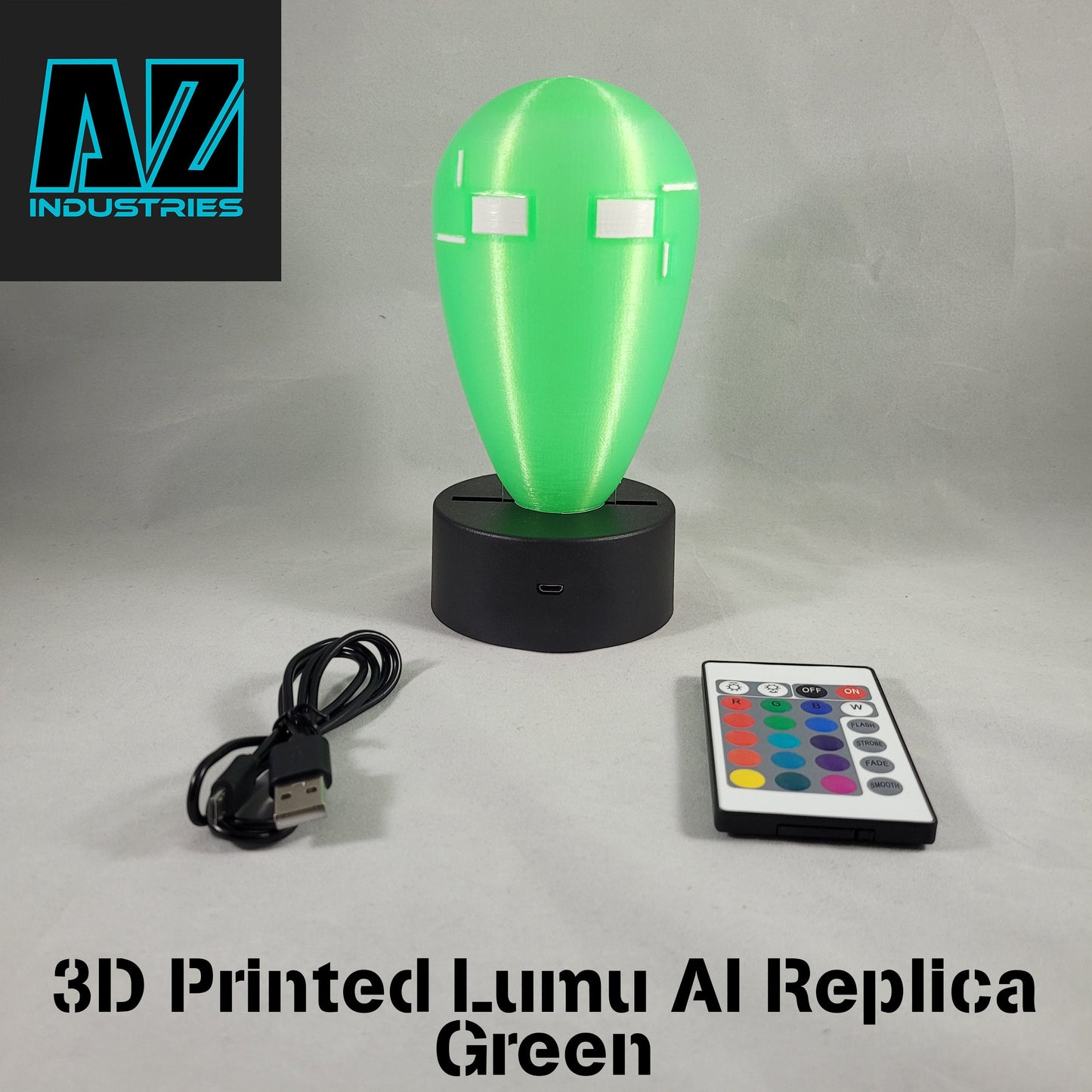 3D Printed Halo Infinite Lumu AI Lightup Desk Buddy