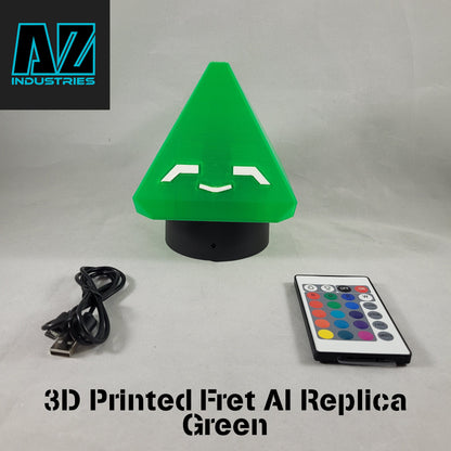 3D Printed Fret AI Light-Up Desk Buddy – Halo Infinite Inspired