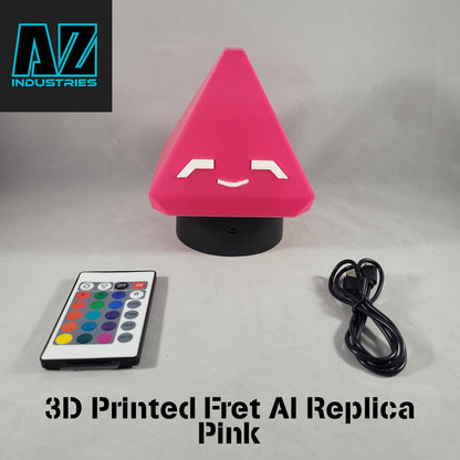 3D Printed Fret AI Light-Up Desk Buddy – Halo Infinite Inspired