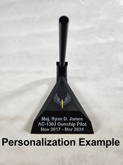 3D Printed AGM-114 Hellfire Missile Replica – Display Model
