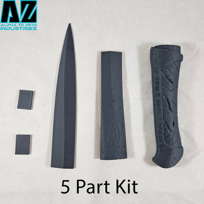 Dune-Inspired Crysknife Replica Kit – 3D Printed Cosplay Prop