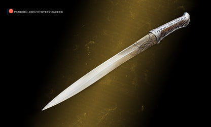 Dune-Inspired Crysknife Replica Kit – 3D Printed Cosplay Prop