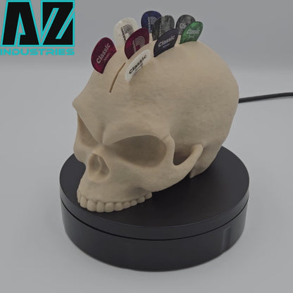 3D Printed Skull Guitar Pick Holder