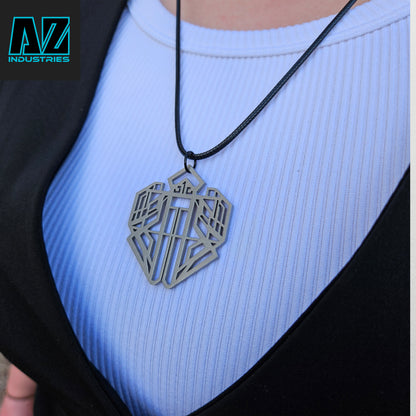 Lune’s Necklace Replica – Clair Obscur: Expedition 33 Inspired Stainless Steel Pendant